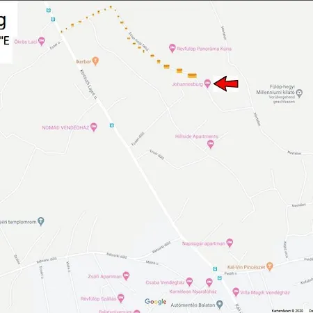 Pensjonat Johannesburg Révfülöp